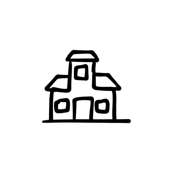 矢量中的房子图标 标志类型 — 图库矢量图片