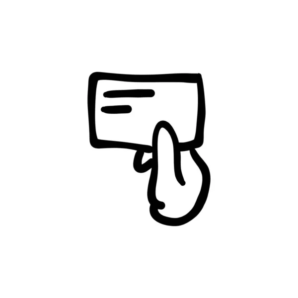 에서의 아이콘 Logotype Doodle — 스톡 벡터