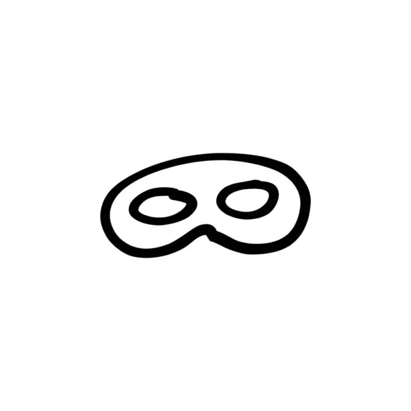 Amitosikon Vektor Logotyp Doodle — Stock vektor