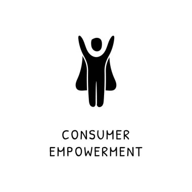 Vektör olarak varsayımsal güç simgesi. Logotype - Doodle