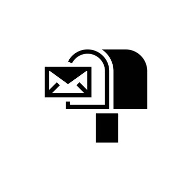 Mail simgesi vektörde. Logotype