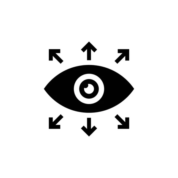 Shared Vision Ikonen Vektor Logotyp — Stock vektor