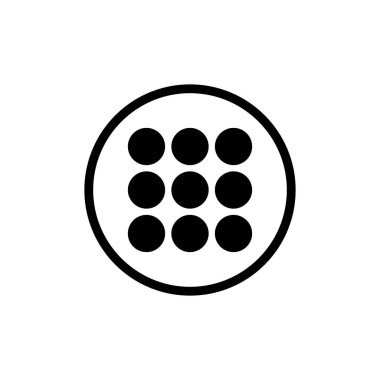 Vektör içinde ELEMENT simgesi tablosu. Logotype