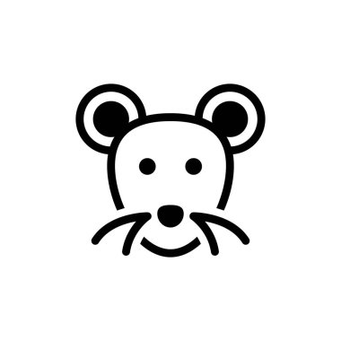 Vektör olarak Test Fare simgesi. Logotype