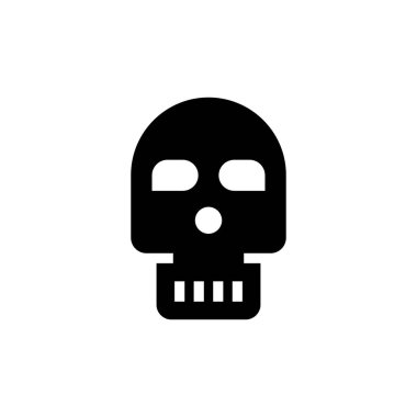 Vektör içinde Ölüm Simgesi SKULL. Logotype