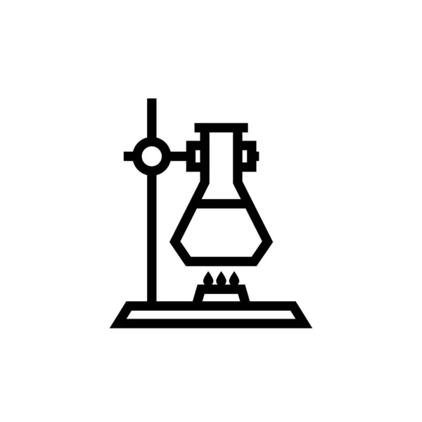 Experiment Icoon Vector Logotype — Stockvector