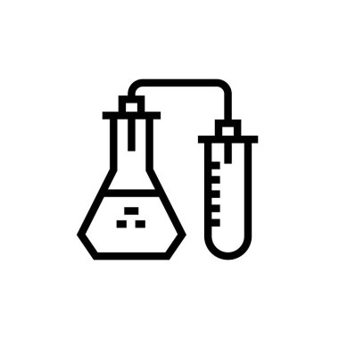 Vektör olarak araştırma simgesi. Logotype