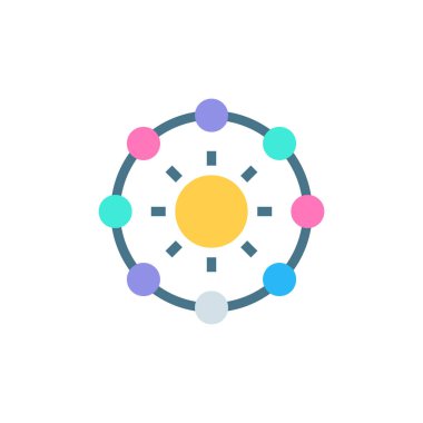 Vektör içinde düzlem ikonu. Logotype