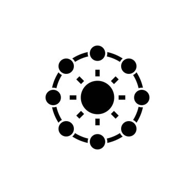 Vektör içinde düzlem ikonu. Logotype