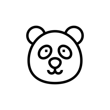 Hayvan simgesi vektörde. Logotype