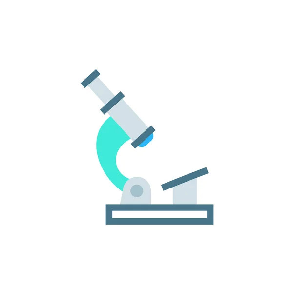 Icône Microscope Dans Vecteur Logotype — Image vectorielle