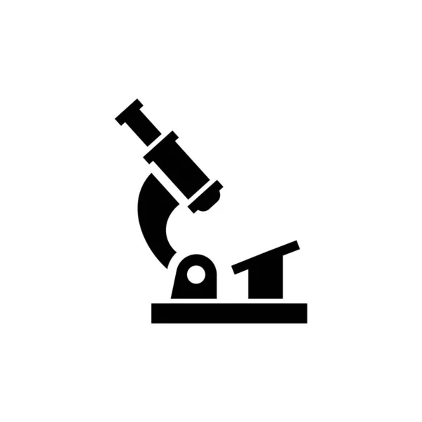 Значок Мікроскопа Векторі Логотип — стоковий вектор