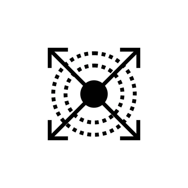 Значок Масштабируемой Системы Векторе Логотип — стоковый вектор