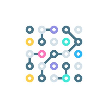 Vektör olarak Gib Veri simgesi. Logotype