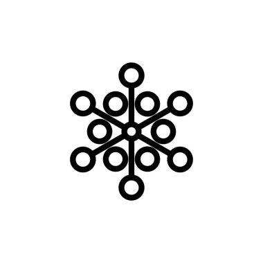 Boyutlandırılabilir sistem simgesi vektör cinsinden. Logotype