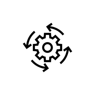 Vektör olarak otomatik simge. Logotype