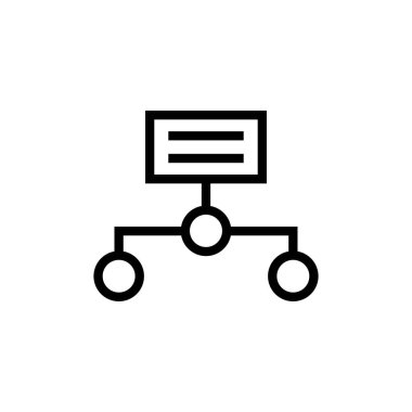 Vektör olarak sınıflandırma simgesi. Logotype