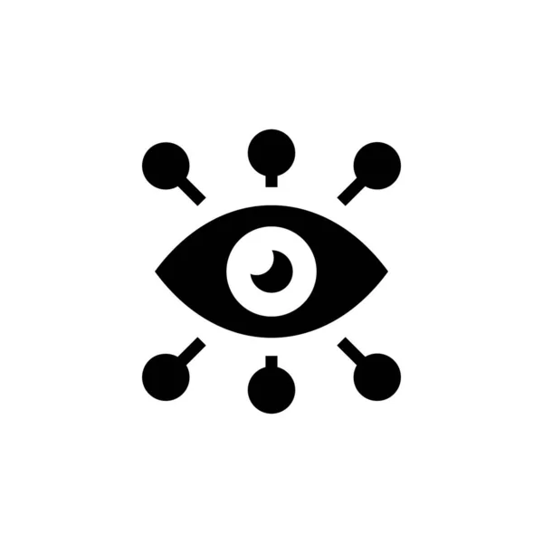 Εικονίδιο Οπτικοποίησης Δεδομένων Διάνυσμα Λογότυπο — Διανυσματικό Αρχείο