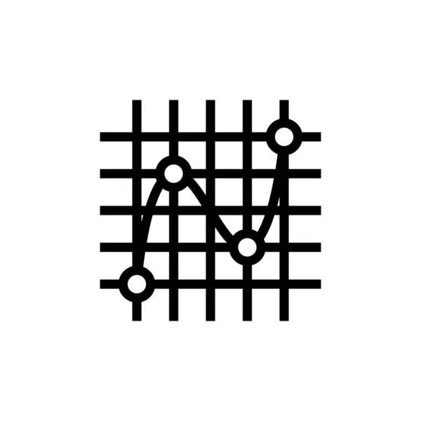 Значок Статистического Анализа Векторе Логотип — стоковый вектор