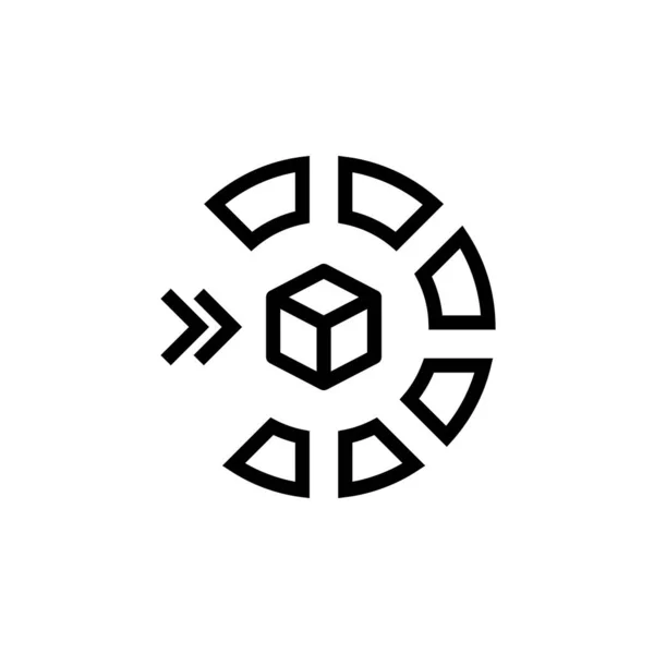 Modellierung Des Api Symbols Vektor Logotyp — Stockvektor