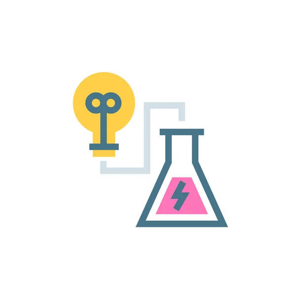 Icono Proceso Investigación Vector Logotipo — Archivo Imágenes Vectoriales