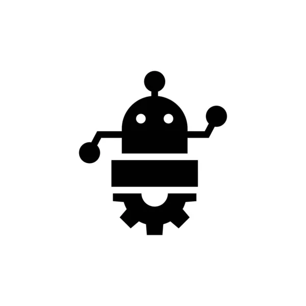 Εικονίδιο Τεχνητής Νοημοσύνης Λογότυπο — Διανυσματικό Αρχείο