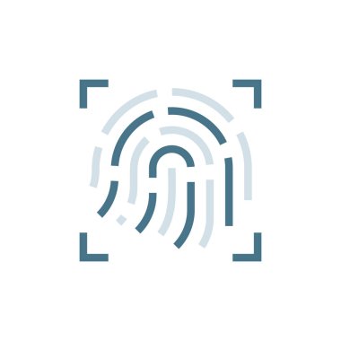 Vektör olarak Kripto Güvenliği simgesi. Logotype