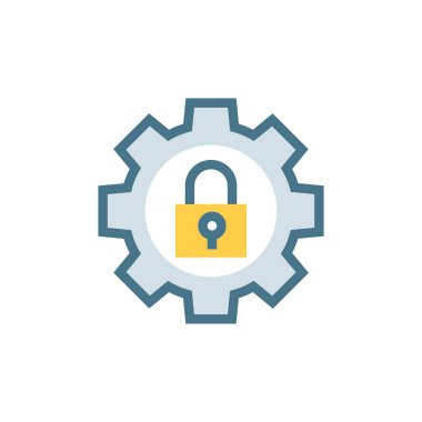 Vektör içinde Özellik Ayarları simgesi. Logotype