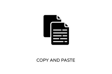 Vektöre simgeyi kopyala ve yapıştır. Logotype