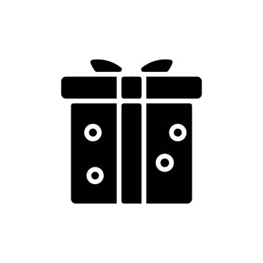 Vektör olarak hediye simgesi. Logotype