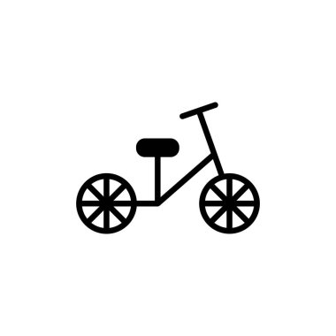 Vektör olarak bisiklet simgesi. Logotype