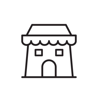 Sirk simgesi vektörde. Logotype