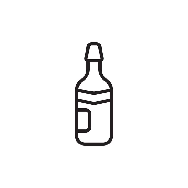 Иконка Шампанского Векторе Логотип — стоковый вектор
