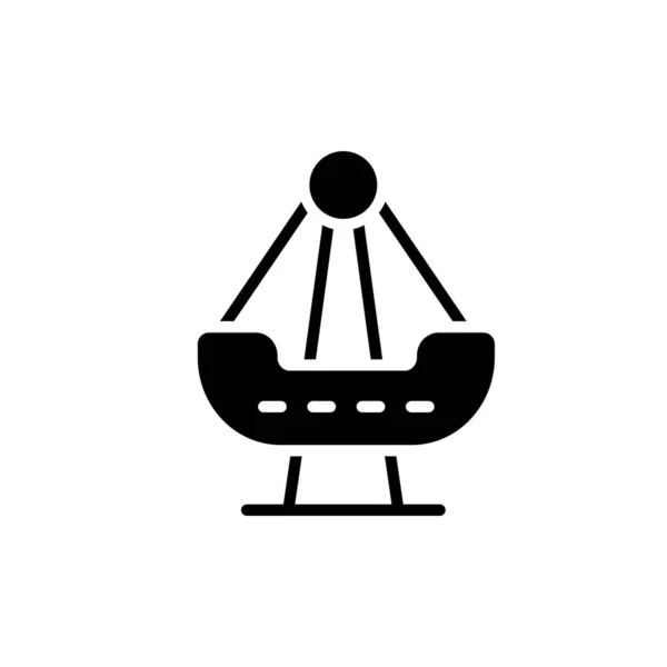 Boat Symbol Vektor Logotyp — Stockvektor
