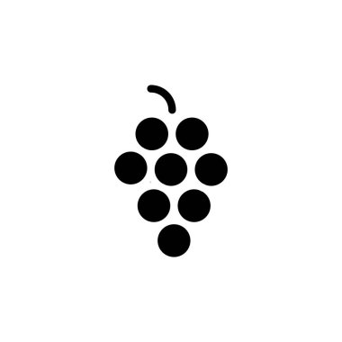 Vektör olarak üzüm simgesi. Logotype