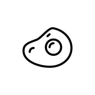 Vektör olarak yumurta simgesi. Logotype