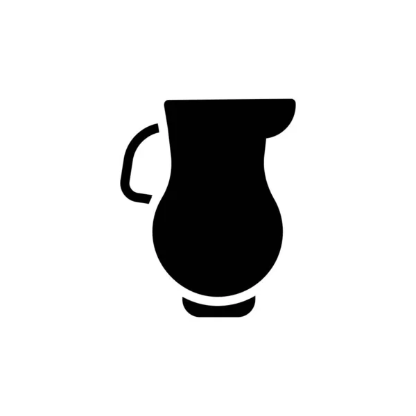 Icona Della Brocca Nel Vettore Logotipo — Vettoriale Stock