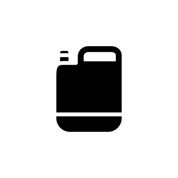 Icona Della Lattina Latte Nel Vettore Logotipo — Vettoriale Stock