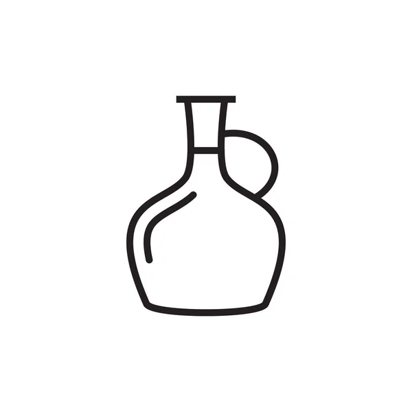 Aceite Masaje Icono Vector Logotipo — Archivo Imágenes Vectoriales