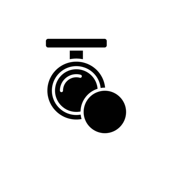 Compact Powder Symbol Vektor Logotyp — Stockvektor