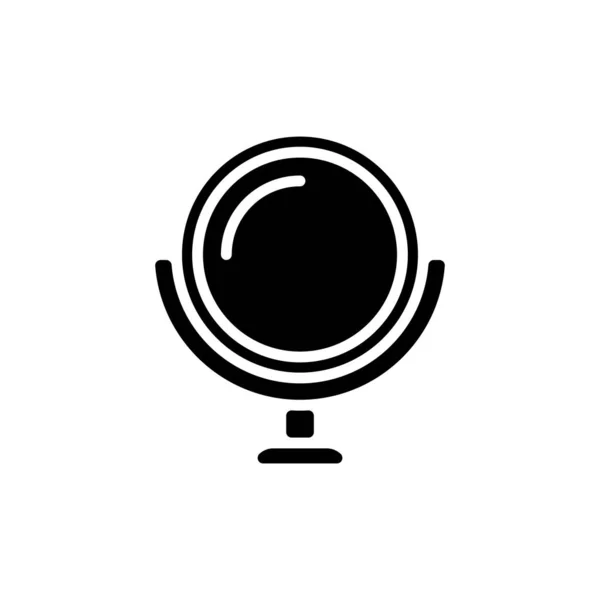 Spiegelsymbol Vektor Logotyp — Stockvektor