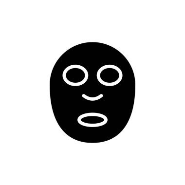 Vektör olarak SHEET MASK simgesi. Logotype