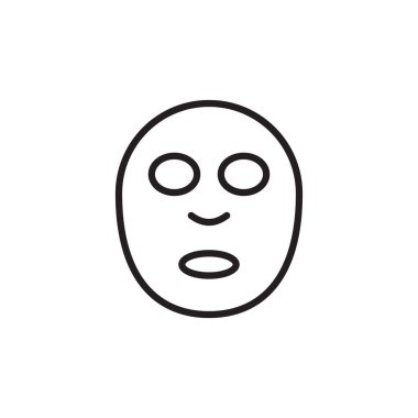 Vektör olarak SHEET MASK simgesi. Logotype