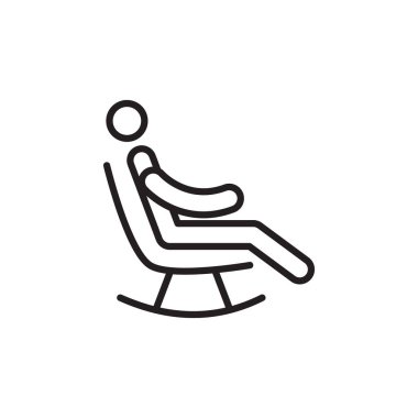 Vektör olarak rahatlatıcı simge. Logotype