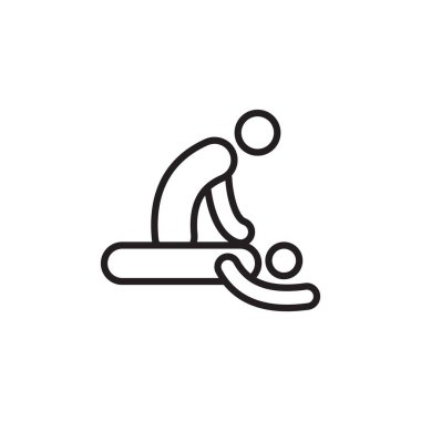 Vektör olarak kütle simgesi. Logotype