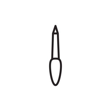 Vektör olarak NAIL dosya simgesi. Logotype