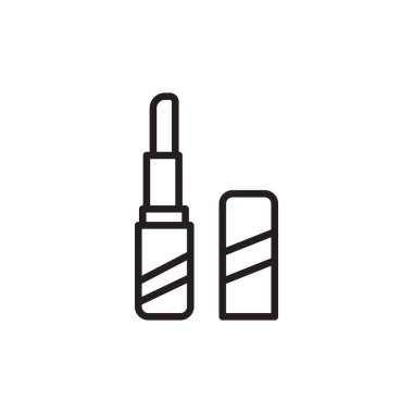 Vektör olarak LIP BALM simgesi. Logotype