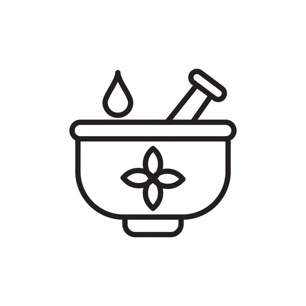 Icône Detox Herbale Dans Vecteur Logotype — Image vectorielle
