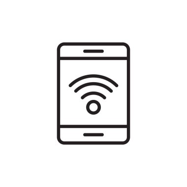 Kablosuz bağlantı simgesi. Logotype