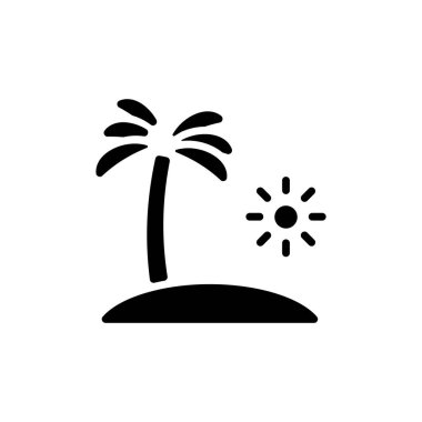 Adanın vektör simgesi. Logotype